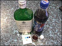 Police alcohol test (Pic: North Wales Police)