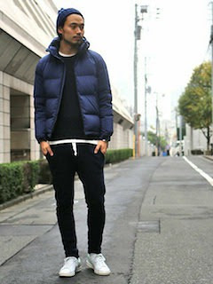 ダウン ネイビー のコーデ メンズに人気のネイビーのダウンジャケットを紹介