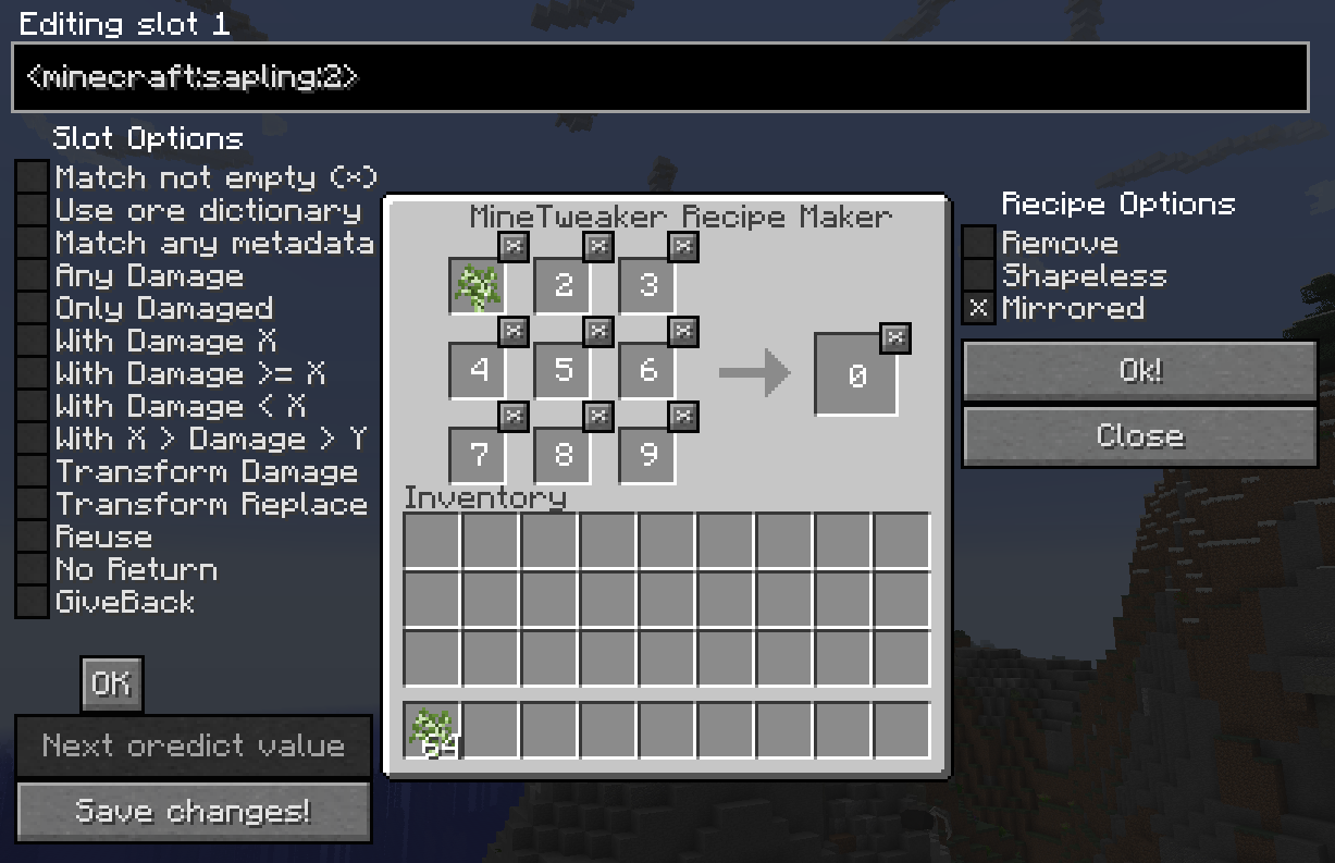 Minetweaker Recipemaker Mods Minecraft Curseforge