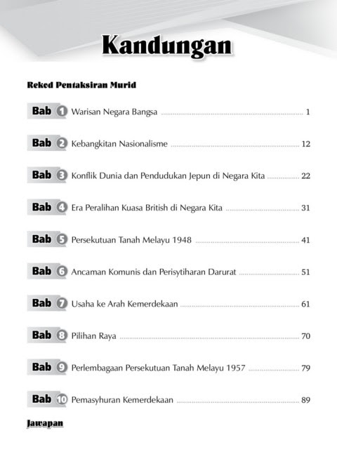Latihan Sejarah T4 Flip Ebook Pages 1 50 Anyflip Anyflip