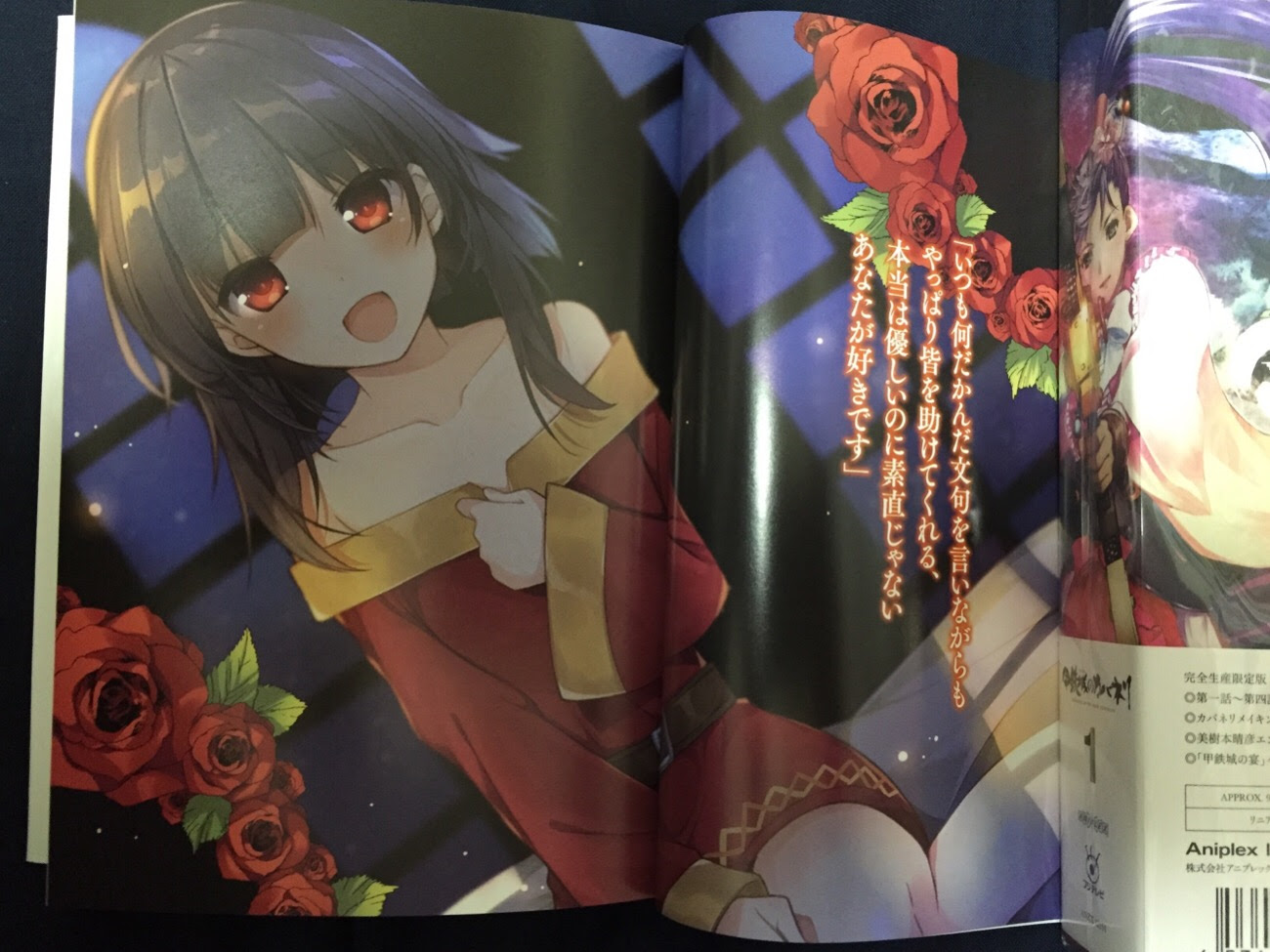 konosuba light novel megumin confession
