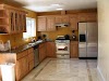 Kitchen Floor Tile Ideas With Oak Cabinets
