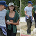 Kaia Gerber hangs throughout Austin Butler whereas strolling canine