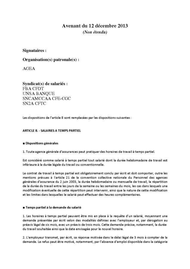 Modèle lettre réduction temps de travail par l