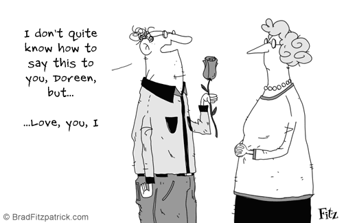 love you cartoon