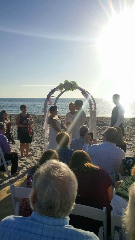 Englewood Beach, FL Englewood beach, Wedding lesbian, Lesbian wedding