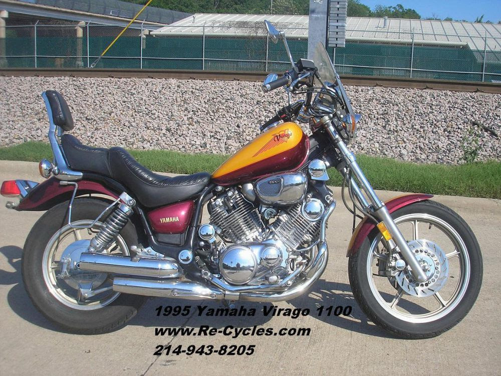 1995 Yamaha Virago 1100 1100 Cruiser for sale on 2040-motos