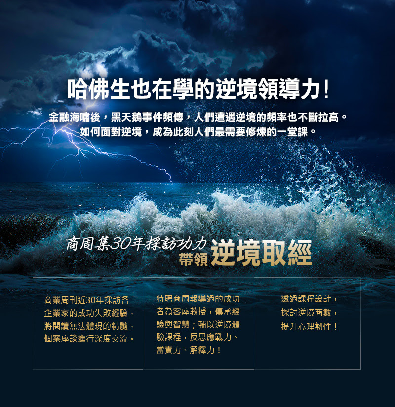 逆境力菁英班 好評加開 8月限額