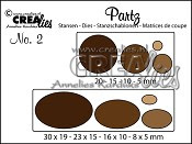 Partz stansen no. 2 oogjes / Partz dies no. 2 eyes