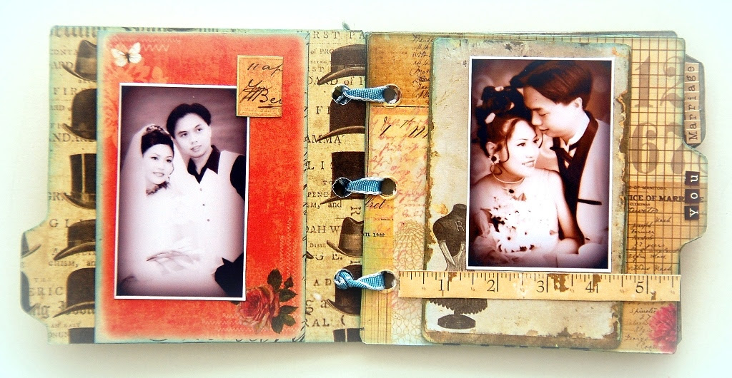 Cherish Acrylic Mini Album by Irene Tan