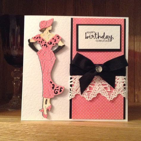 All cards are 100% free to download. httpsdocraftscomprojectsglamorous lady card4135597 handmade