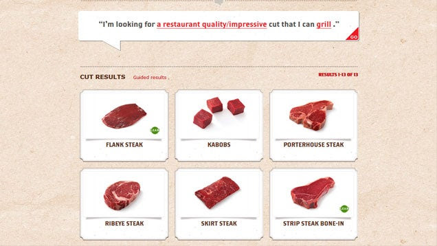 This Interactive Guide Tells You the Right Beef Cuts for Any Meal