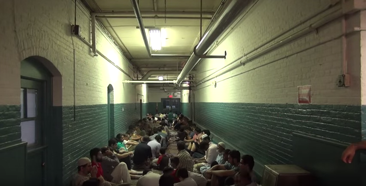 Every Friday for the past eight years, 180 Muslim-Americans in Bayonne descend into the St. Henry's School​ basement. Underground​, they hold prayers, talk, have meals, and break their fast in the month of Ramadan.