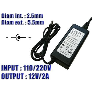 Alimentation Externe Secteur 220V - Sortie 12V 2A