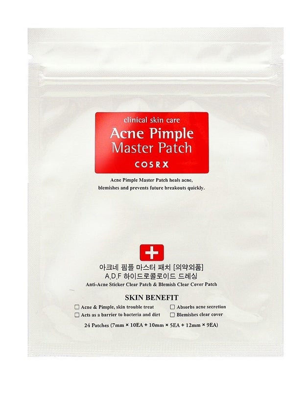 A packet of absorbent acne pimple patches that'll work like little miracles to clear your acne overnight. Sign me up!