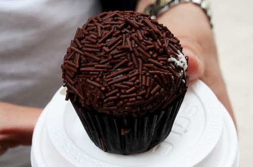 Bittersweet Dark Chocolate Cupcake