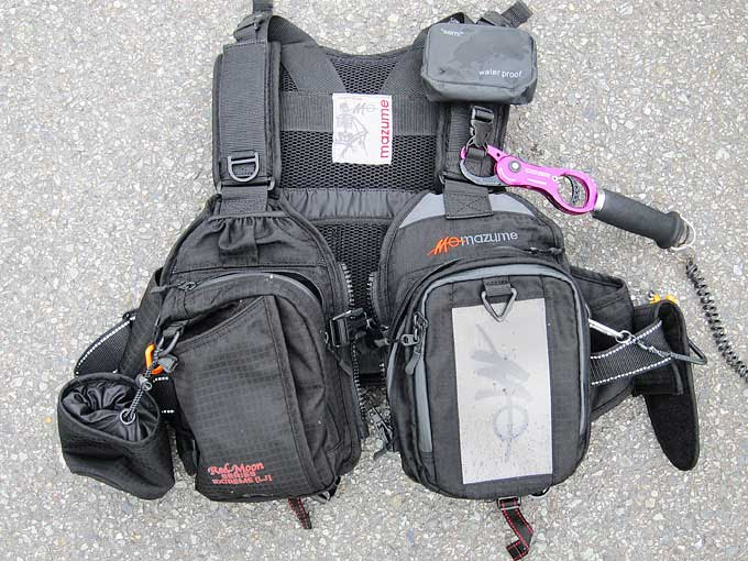 マズメ レッドムーンライフジャケット レッド