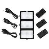 Walimex Video-Flächenleuchte mit 60 LED (3er Set)