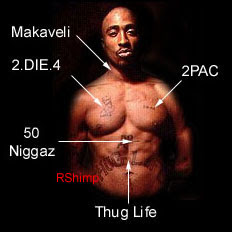 tupac tats