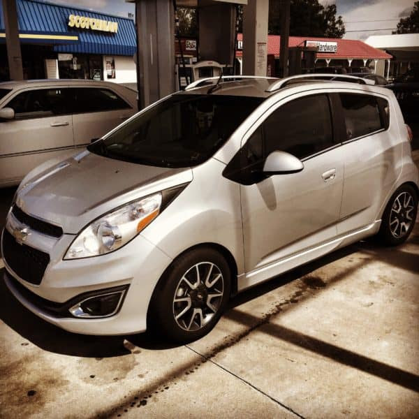 The Chevy Spark I drove recently.