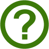 green circle  containing a green question mark