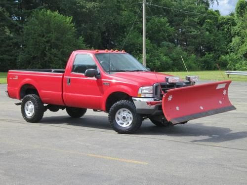 Purchase Used 2003 Ford F 350 Sd Xlt 4x4 Western Snow Plow