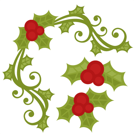 Download Christmas Holly Set SVG scrapbook cut file cute clipart ...