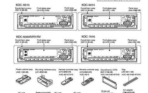 Download EPUB kenwood kdc x615 6015 cd receiver repair manual Free Kindle Books PDF
