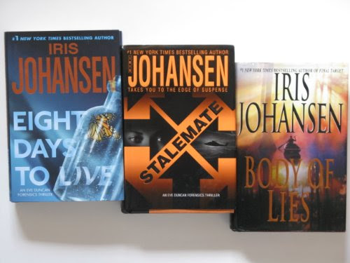 Iris Johansen 3 Book Set (Eve Duncan Forensics Thriller Series:, Eight Days To Live, Body Of Lies, Stalemate)By Unknown