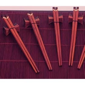 Shopping The Globe Wood Chopsticks With Rest - Set of 4