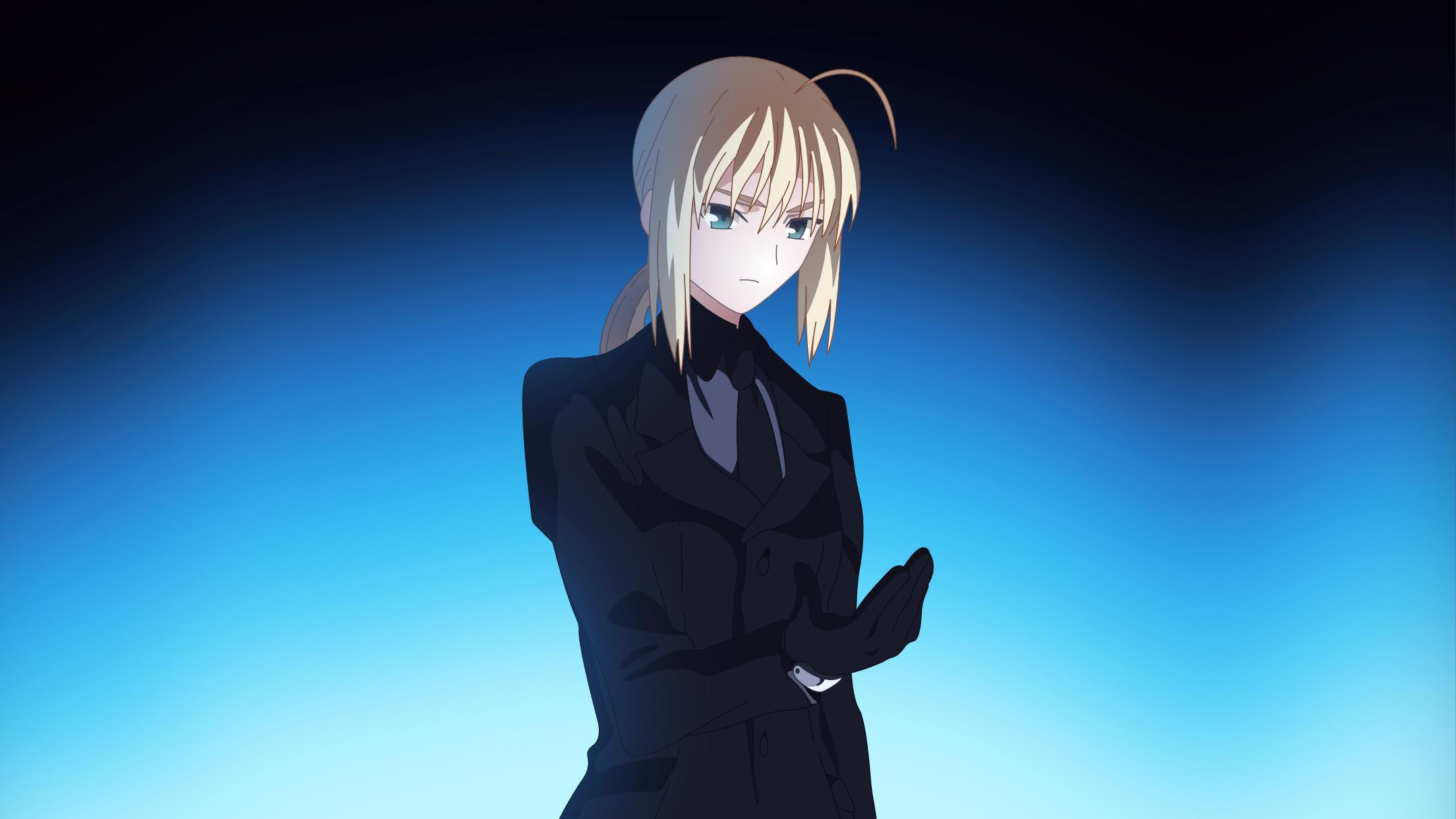 Fanart Oc Saber From Fate Zero Anime
