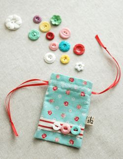  Retro Mama | Mixed Bag drawstring bag tutorial