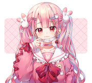 ツインテール ピンク髪 Pixiv年鑑 B