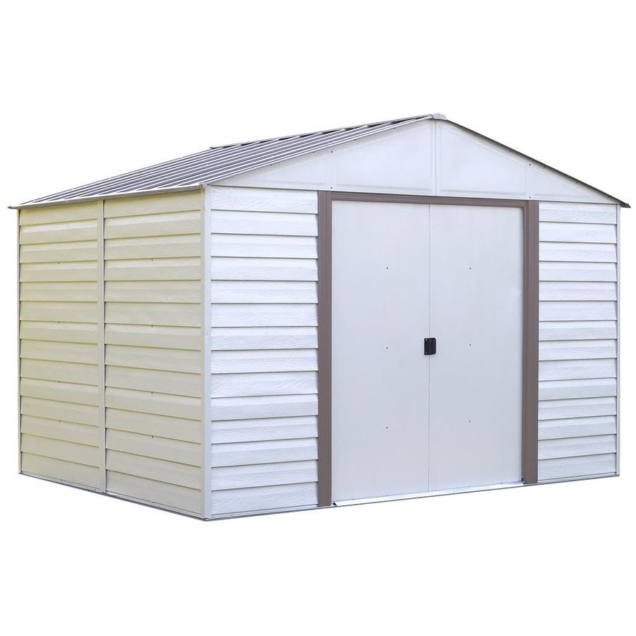 ... Storage Shed (Common: 10-ft x 12-ft; Interior Dimensions: 9.85-ft x 11