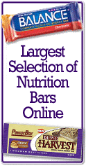 Largest Selection of Nutrition Bars