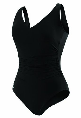Speedo Plus Size Endurance Shirred Swimsuit