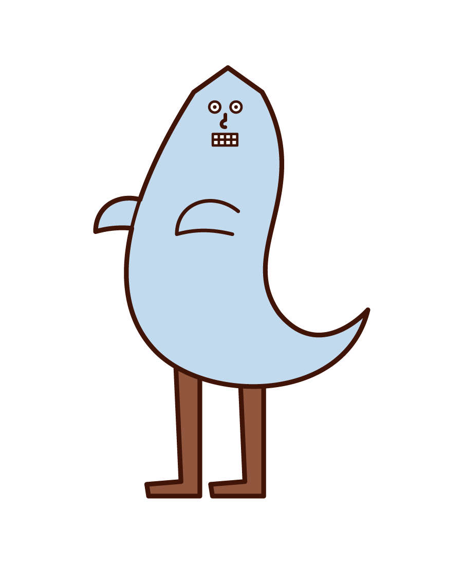オバケの仮装をした人 ハロウィン のイラスト フリーイラスト素材 Kukukeke ククケケ
