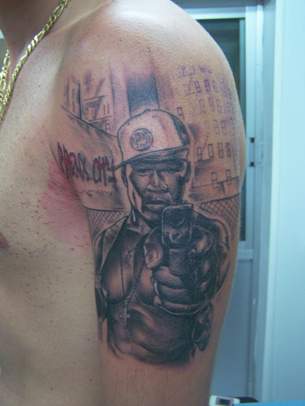 50 cent tattoo by ~tattooastur on deviantART