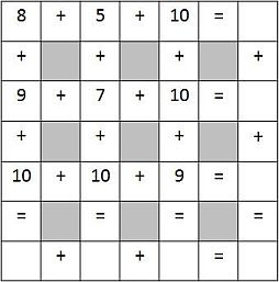 20 Easy and Interactive Math Crossword Puzzles | Kitty ...