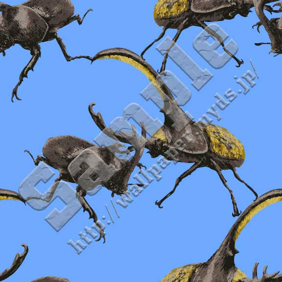 カブトムシキング かぶと虫vsヘラクレスオオカブト No 060 カブト虫対決の壁紙用イラスト 条件付フリー素材集 スマホなど携帯電話対応