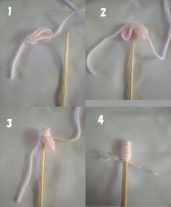 80 アクリル棒のラクな扱い方 アクリルたわしが編めなくたって 箱入り嫁の小さな幸せ