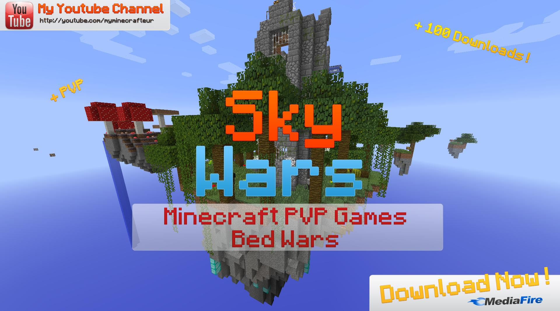 Map - SkyWars BedWars item custom, pvp, skybloc ...