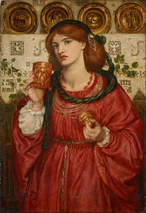 ROSSETTI Dante Gabriel The loving cup 1867
