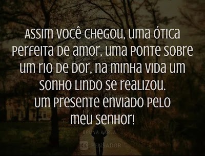 Foto de casal com frases
