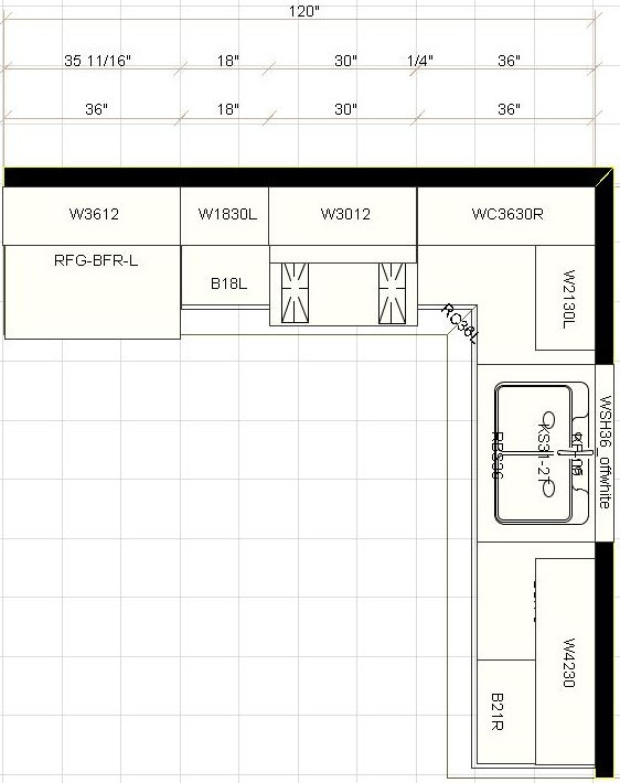 KITCHEN CABINET LAYOUT - Kitchen Cabinets