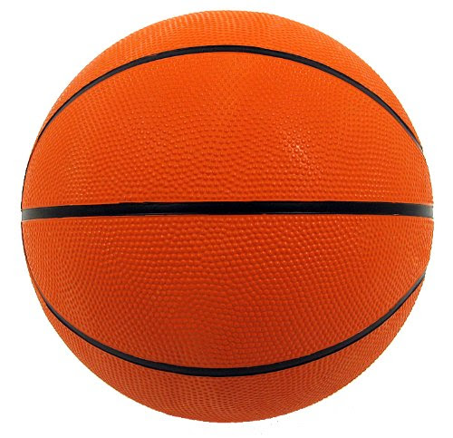 Baden MiniStar Micro Mini Size 1 Rubber Basketball, Orange