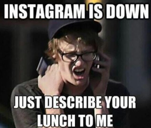 One of the images which quickly appeared in Twitter following the crash