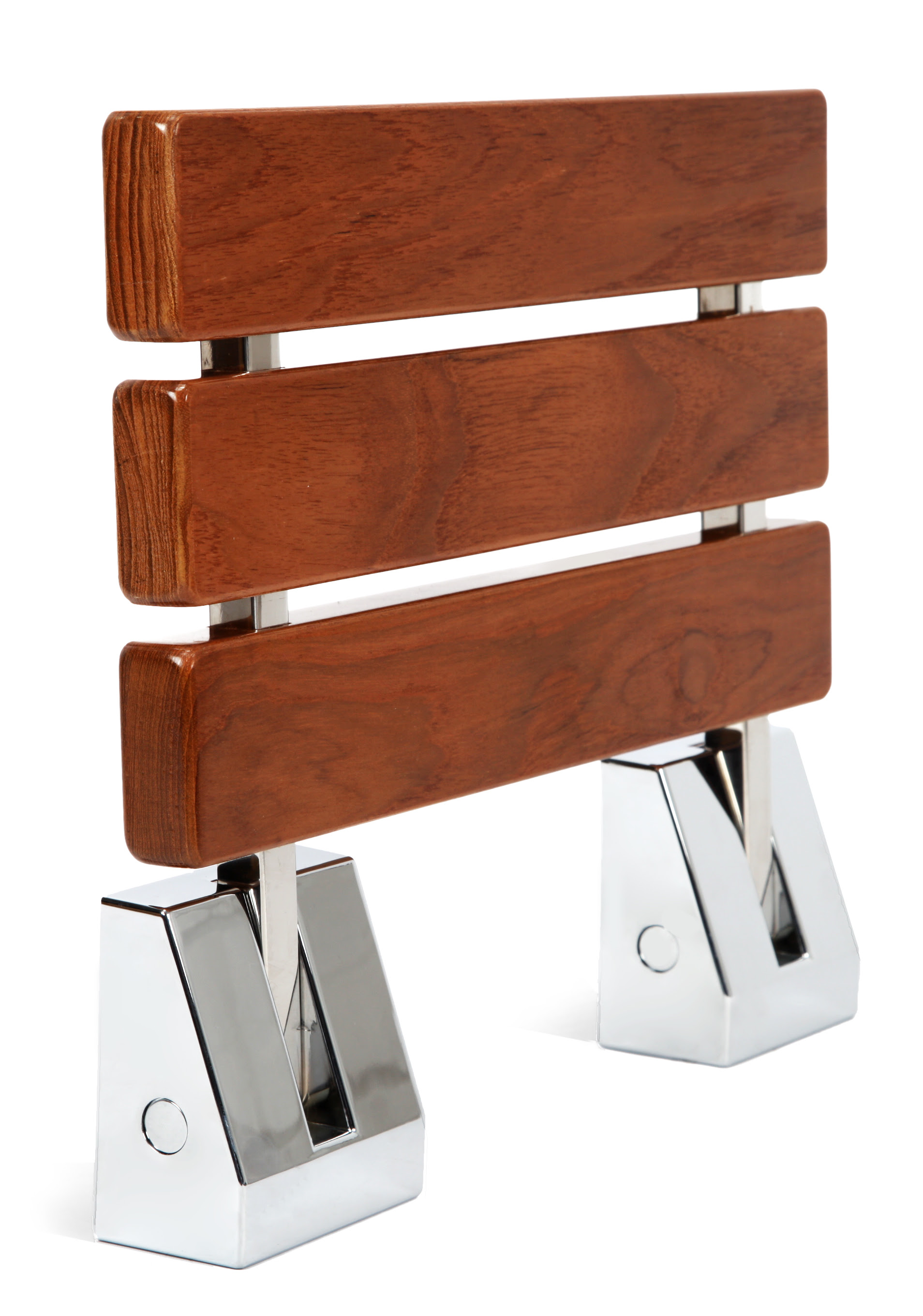Kenley Folding Shower Seat Wooden Wall Mounted Bench ...