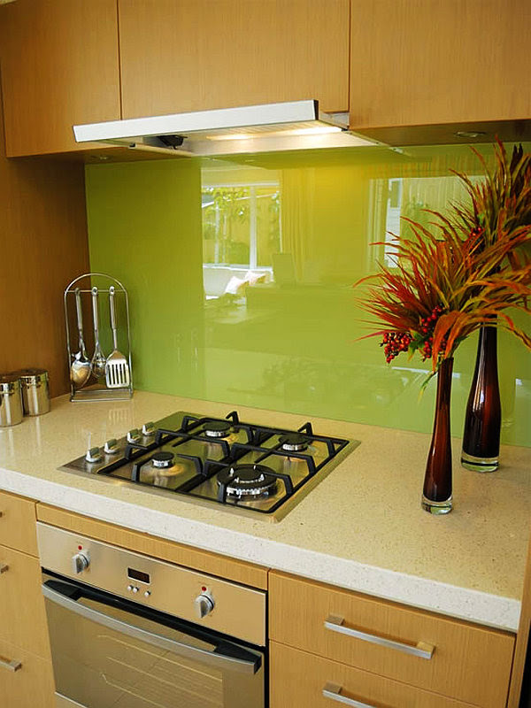 green glass kitchen backsplash Decoist green glass kitchen backsplash Decoist