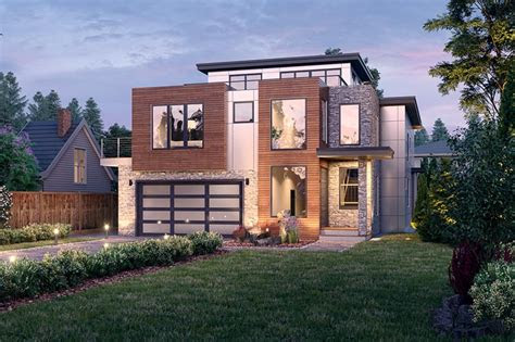 One should never practice it by reading few articles or books as it can have . Modern Northwest House Plan with 2-Bed ADU and Third Floor
